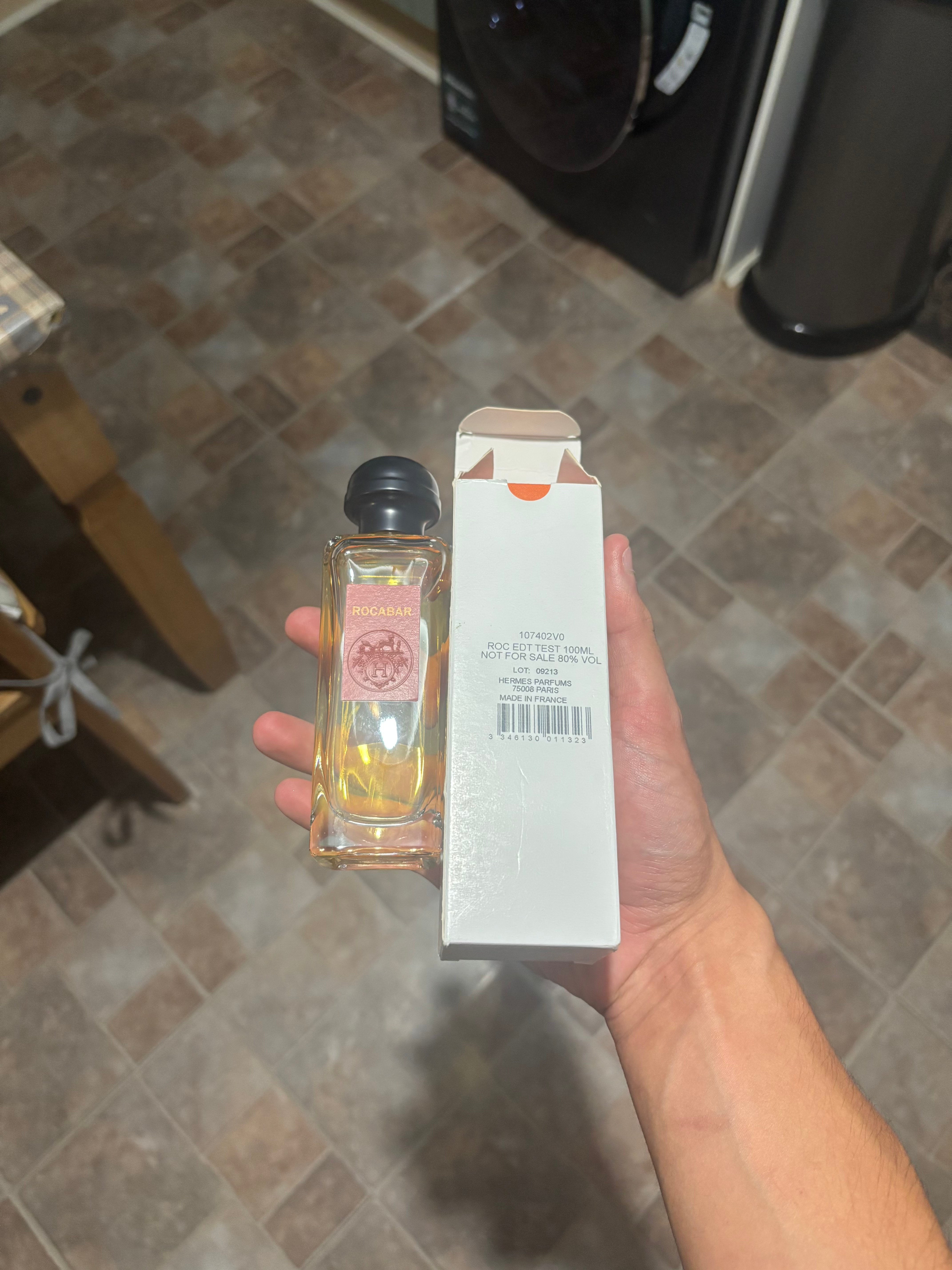 Hermès Rocabar EDT 100ML (Tester Box)