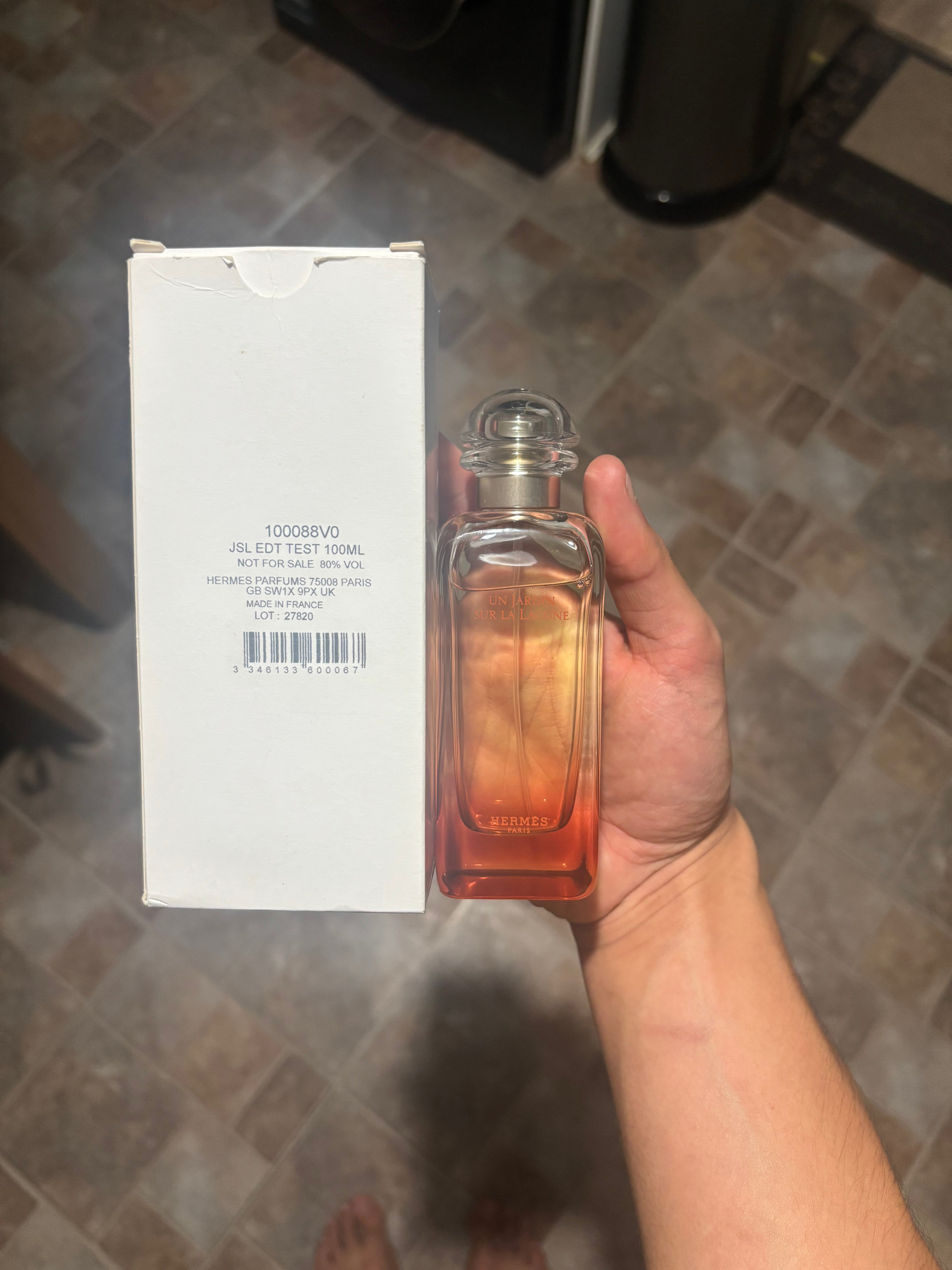 Hermès Un Jardin Sur La Lagune EDT 100ML (Tester Box)